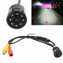 8 LED universal Camera Car Rear View Reverse Side Waterproof Night Vision