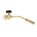 Brass Flame Solder Torch Head, Gas Welding Torch Manual Ignition for Cooking,