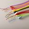 10X Luminous Round Lanyard Mobile Cell Phone Key USB Cords Strap 18cm LJ