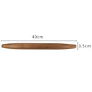 Natural Black Walnut Rolling Pin Fine Sanding Without Added Chemical Coatin