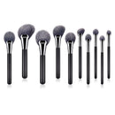 10pcs Pro Cosmetic Brush Set Fan-shaped Eye Shadow Brush Makeup Brushes
