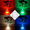 Upgraded 2x12-LED 3.9inch Submersible Led Lights, RGB Waterproof Battery Po R6J6