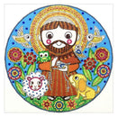 5D DIY Special Shaped Diamond Painting Cartoon God Cross Stitch Mosaic Kit
