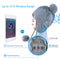 Bluetooth Headphones Beanie Hat Smart Wireless Headset Knit Smart Cap Gray