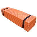 Portable Foam Camping Mat Folding Tent Sleeping Pad Picnic Mattress -Orange