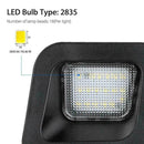 2 x License Plate Rear Bumper LED Lamps Type 2835 LED Bulb K8Y7