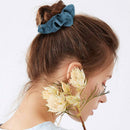 20pcs Velvet Scrunchies Women Elastic Rubber Band Hair Rope Ponytail Holder