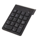Mini Bluetooth Numeric Keypad Wireless Number Pad 18 Keys Keyboard for PC