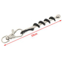 1pc Red Wine Bottle Opener Multifunctional Mini Bottle Opener with Keychain FT