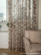 Modern Leaf Voile Curtain Tulle Window Drapes Panel Sheer Blinds Valance Grey