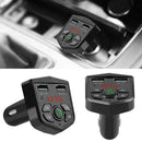 Car Wireless Bluetooth 5.0 FM Transmitter Dual USB 3.1A MP3 Handsfree A3H4