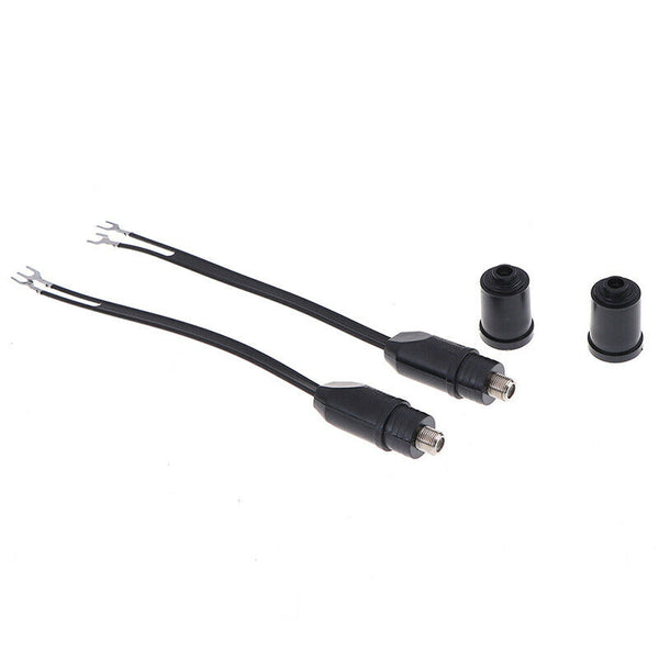2PCS UHF VHF TV Coax Indoor Matching Transformer 300-75 Ohm JR