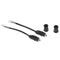 2PCS UHF VHF TV Coax Indoor Matching Transformer 300-75 Ohm JR