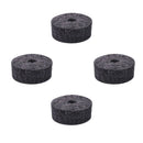 4Pcs Drum Cymbal Felts Washers Cymbal Stand Felt Wing Nuts for Drum Set