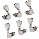 Set of 6 Strings Tuning Pegs Machine Heads for Acoustic Guitar Folk Guitar