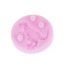 2x Dinosaurier Silikon-Fondant-Kuchen-Dekor-Schokoladen-Backen-Form Sugar 3C