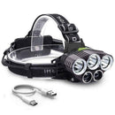 Multifunctional outdoor light 5LED USB charge light H4Z6