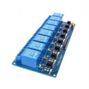 8-way Relay Module 12V with Optocoupler Isolation Supports High Low Trigger GBL