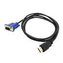 1.8m HDTV Male To VGA 15-pin Male Video AV Adapter Cable For HDTV Set-top