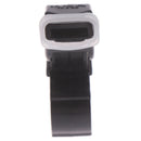 Black Plastic Pealess Finger Grip Sports Skate/Football Referee Mouth Whistle FT