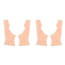 2 Pairs Silicone Gel Thumb Wrist Support Gloves Tenosynovitis Spasms Braces