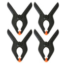 4PCS 6 Inch Plastic Nylon Spring Clamps Clip Tips Set for Photography plate