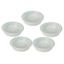5x Birdseed Bowl Flat Bottom Birds Feeding Dishes Birdbath Accessories 18cm