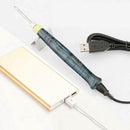 Portable USB 5V 8W Electric Powered Soldering Iron Pen/Tip Touch Switch TDV