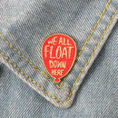 Cartoon Letters Brooch Fashion Red Balloon Pins Badge Backpack Jacket Gift A