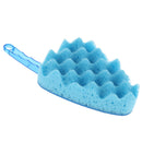 Car Three Side Wash Sponge Cleaning Kit Washing Wash Bubbles Brush Tool BLUE