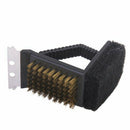 3 in 1 barbecue grill cleaner shovel sponge cleaning brush U6T2