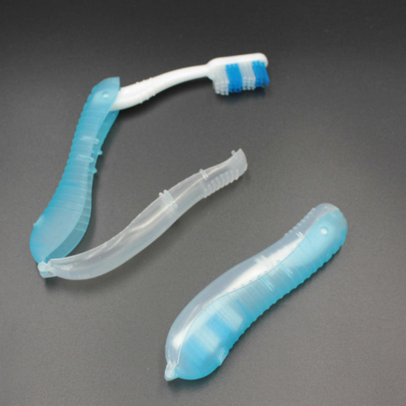 Good Hygiene Oral Portable Foldable Folding Toothbrush Travel Camping Outdoor
