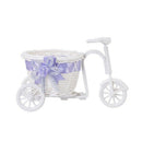Tricycle Flower Basket Wicker for Flower Vase and Gift Decoration Storage - K8K4