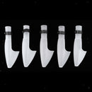 5Pcs Fishing Rod Cap Sea Rod Tip Protector Rod Pole Head Cover Sleeves 6#