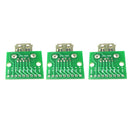 3PCS DIY USB 3.0 Female Socket To DIP Board Module 9pin Adapter Converter