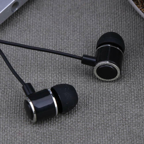 3.5mm Plug Wired Plastic Case In-Ear Stereo Bass Earphone