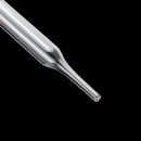 10x 10ml 12cm Glass Pipette Medicine Laboratory Dropper Red Rubber Head Pipet ME