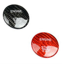 Carbon Engine Start Button Cover Cap Trim For Benz New C GLC C200l GLE GLS CLA