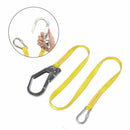 Safety Lanyard, Outdoor Climbing Harness Belt Lanyard Fall Protection Rope  I2P7