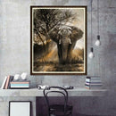 Elephant 5D DIY Round Diamond Painting Embroidery Kits Cross Stitch Craft