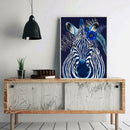 5D DIY Full Drill Diamond Painting Cross Stitch Embroidery Kit (Zebra05)