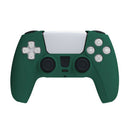 Silicone Dustproof Protective Cover for PS5 Game Controller (Dark Green)