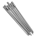 6Pcs Shank 1/4 inch S2 Steel 150mm Long Magnetic Hex Cross Head Screwdriver