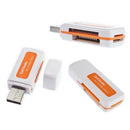1X Protable 4in1 Memory Multi Card Reader USB2.0 for T M2 Card liau Top E5Q1