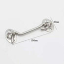 3x Window Hook Cabin Hook And Eye Latch Lock Shed Gate Door Catch Holder