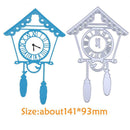 Birthday Clock Metal Cutting Dies Stencils DIY Scrapbooking Embossing Craft