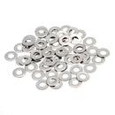 M10*50Pcs + M8*50Pcs Stainless Steel Metric Flat Washers Screw Repair Tool