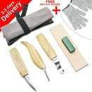 3Pcs Wood Carving Cutter Set Woodworking Tools Spoon Whittling Ki F1I0 Carp L4Z8