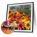 5D Full Round Drill Diamond Painting diy Flowers Needlework Decor (C1280)