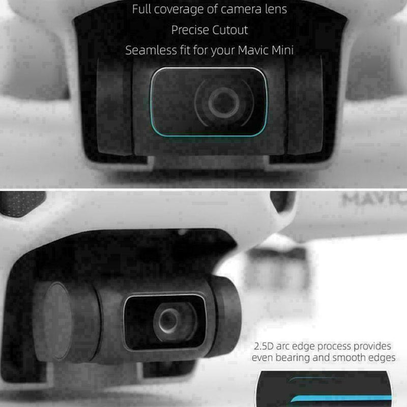 2Pcs/Set Camera Lens HD Tempered Glass For DJI Mavic Mini A5E1 Protective D U7M1